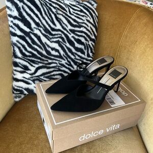 Dolce Vita Kanika Shoes Black Suede